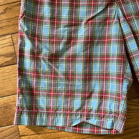 🩳J Crew Crewcuts boys shorts size 7 blue plaid VGUC - Picture 3 of 9